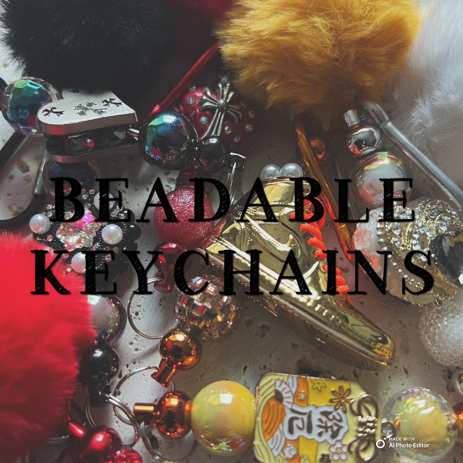 Beadable Keychains